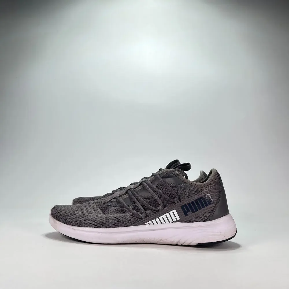 PUMA Star Vital Dark Grey Low Top Athletic Training Shoes 378244-14 Men's Sz 8.5